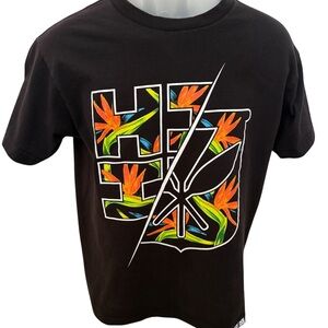 Hawaii’s Finest Pepeluali 2024 Hawaiian Tee Shirt Men M Medium